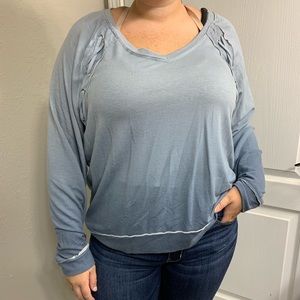Ombré Blue MUDD Sweatshirt